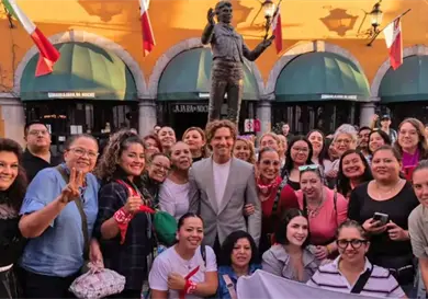 David Bisbal visita Garibaldi