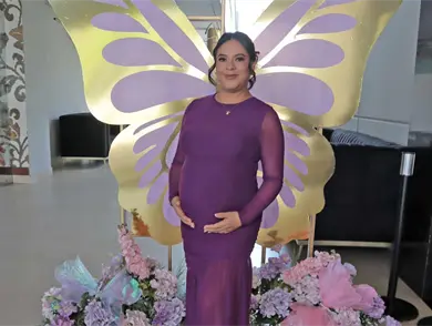 En la dulce espera de Georgina
