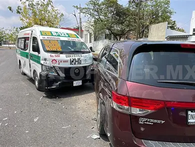 Chocan por presunto corte de circulaci&oacute;n