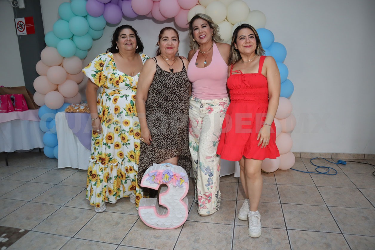 Emma festeja su 3 años
