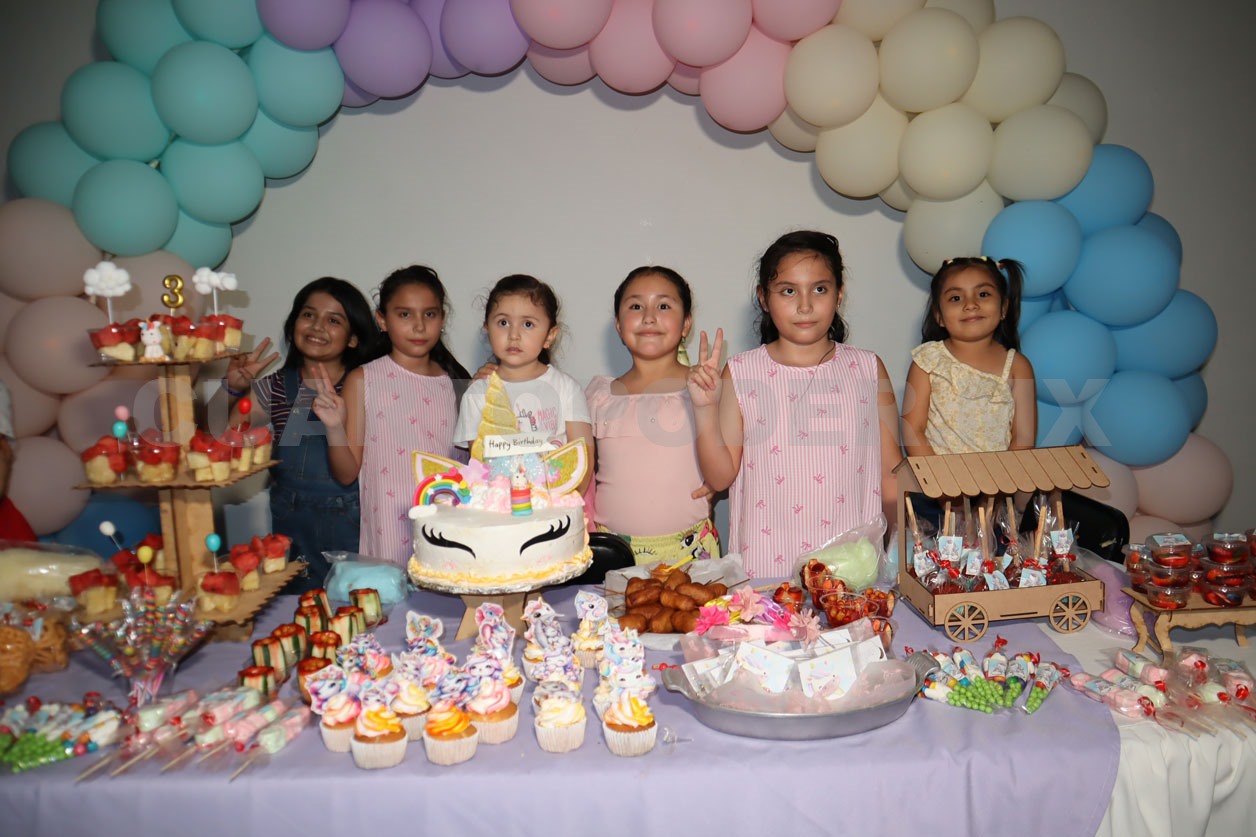 Emma festeja su 3 años