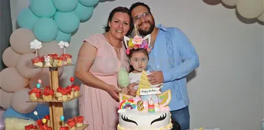 Emma festeja su 3 a&ntilde;os