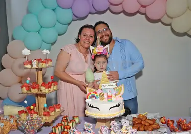 Emma festeja su 3 años Emma festeja su 3 años