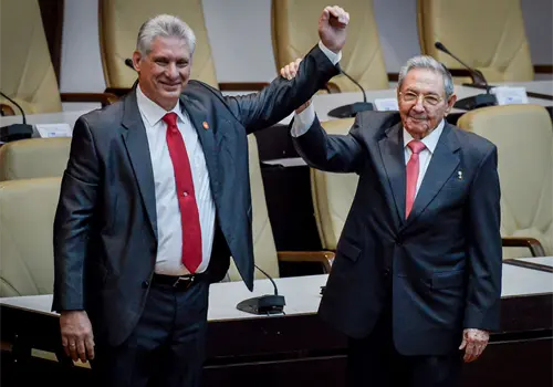 Sancionan al presidente de Cuba