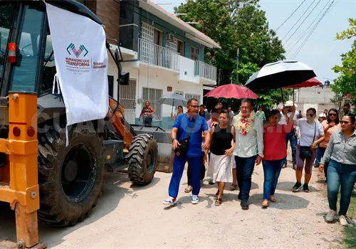 Fortalecen infraestructura con "Calles Humanistas"