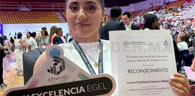 Reciben estudiantes reconocimiento nacional