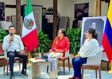 Conversan sobre Jos&eacute; Mar&iacute;a Melo