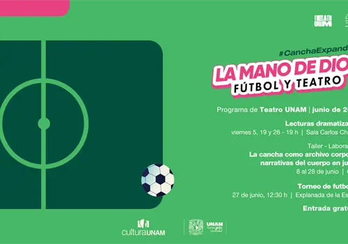 Llevan el futbol al teatro