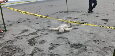 Macabro hallazgo de cad&aacute;ver en playa