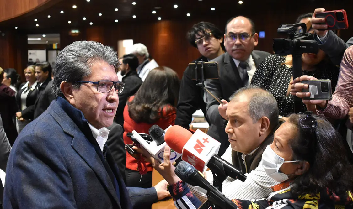 La oposición critica porque le tiene miedo tanto a la fortaleza del exmandatario como a la unidad de la 4T: Ricardo Monreal. Cortesía