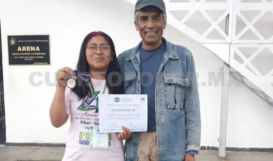 Cinthia inició su participación en diversos concursos. Manuel Martínez / CP