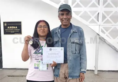 Cinthia obtiene bronce en competencia nacional Cinthia obtiene bronce en competencia nacional