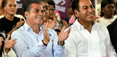 Habitantes reconocen a ERA y a Yamil Melgar