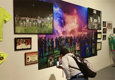 Tepito muestra sus reliquias futboleras