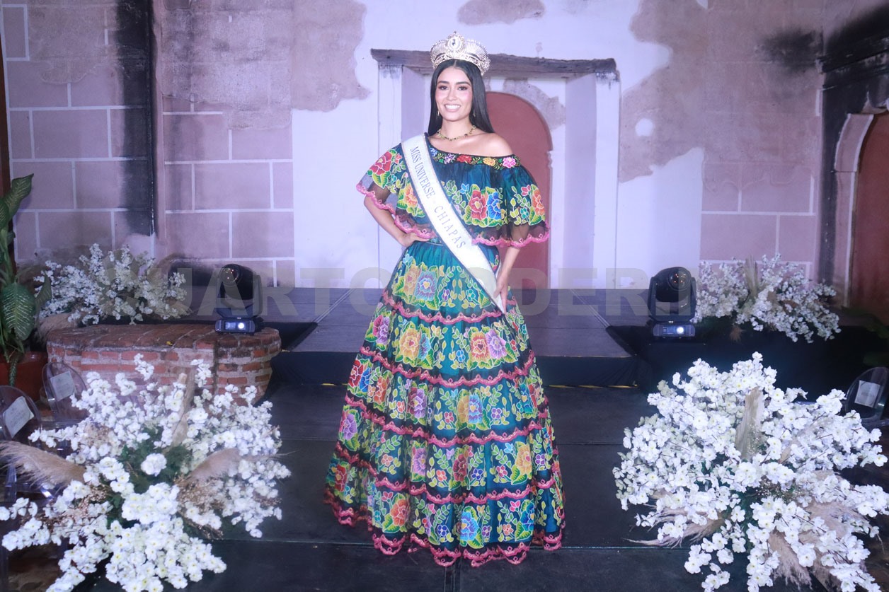 Vestida de Chiapas, tejida de valentía