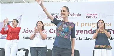 Llama Sheinbaum a los jóvenes a seguir impulsando la 4T Llama Sheinbaum a los jóvenes a seguir impulsando la 4T