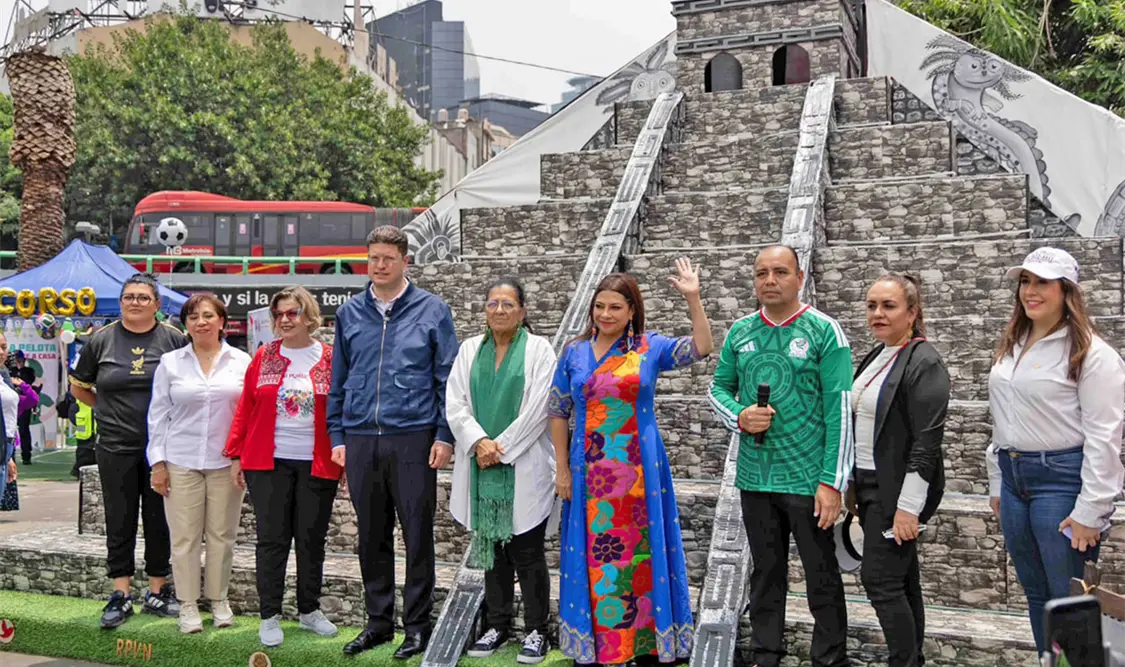 El gobierno capitalino busca construir “un Mundial diferente”: Clara Brugada. Cortesía