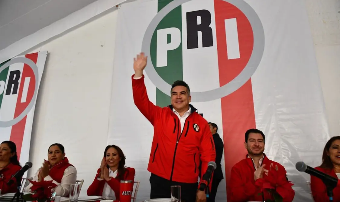 Alito Moreno apuesta por “devolver el poder” a México. Cortesía