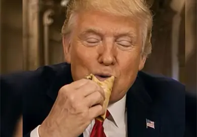 Donald Trump se vuelve viral con un video de IA taqueando Donald Trump se vuelve viral con un video de IA taqueando