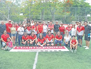 Celebran exitoso cuadrangular Cuarto Poder