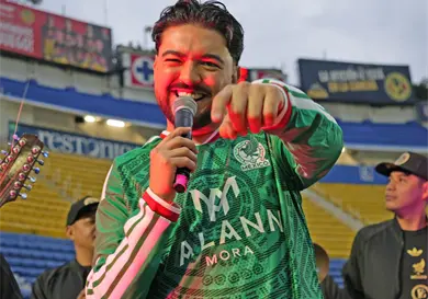 Regional mexicano y futbol se fusionan Regional mexicano y futbol se fusionan
