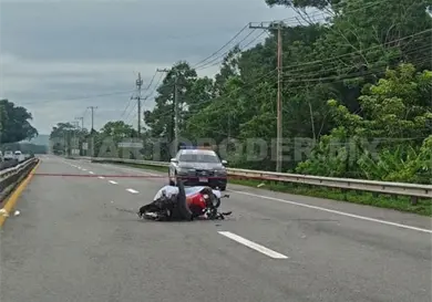 Fallece atropellado en carretera Costera Fallece atropellado en carretera Costera