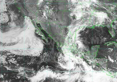 Depresi&oacute;n Tropical generar&aacute; fuertes lluvias en Chiapas