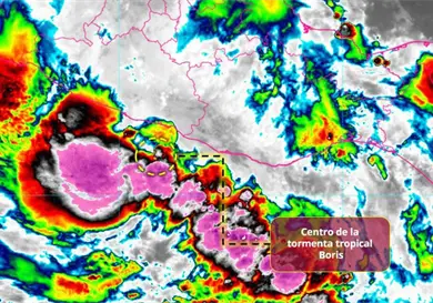 Advierte embajada de EE. UU. por tormenta tropical Boris Advierte embajada de EE. UU. por tormenta tropical Boris