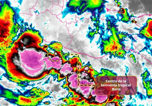 Advierte embajada de EE. UU. por tormenta tropical Boris
