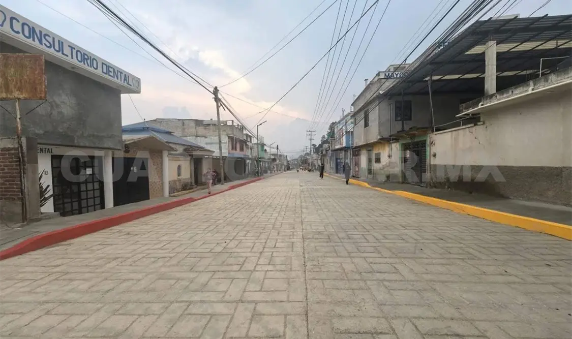 La rehabilitación de 250 metros de la calzada La Quinta duró más de un año. Cortesía