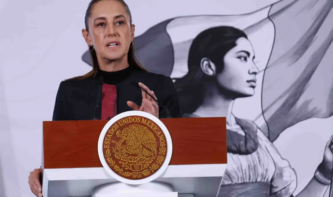 Presidenta anuncia decreto para implementar trabajo a distancia en oficinas y suspensión de clases en CDMX en inauguración del Mundial 2026. Cortesía