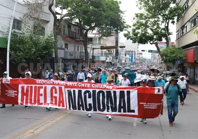 CNTE no tiene planes de levantar el paro de labores CNTE no tiene planes de levantar el paro de labores