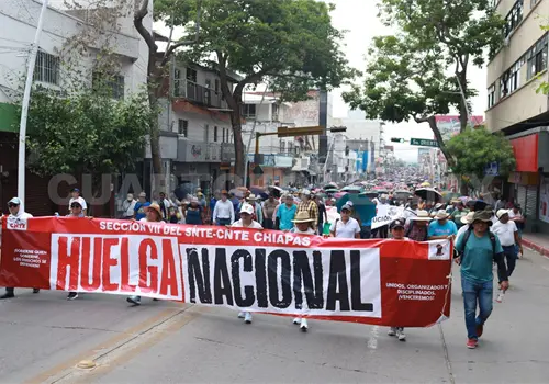 CNTE no tiene planes de levantar el paro de labores