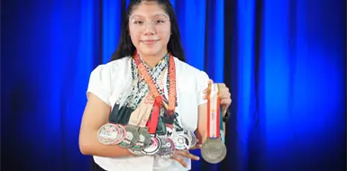 Ximena Ramos, talento sobre ruedas