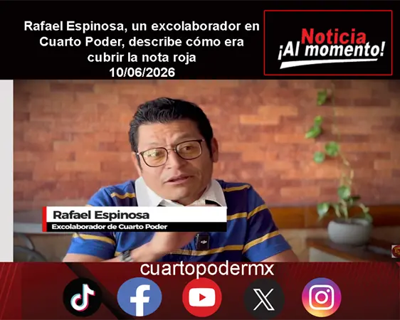 Rafael Espinosa, un excolaborador en Cuarto Poder, describe cómo era cubrir la nota roja Rafael Espinosa, un excolaborador en Cuarto Poder, describe cómo era cubrir la nota roja
