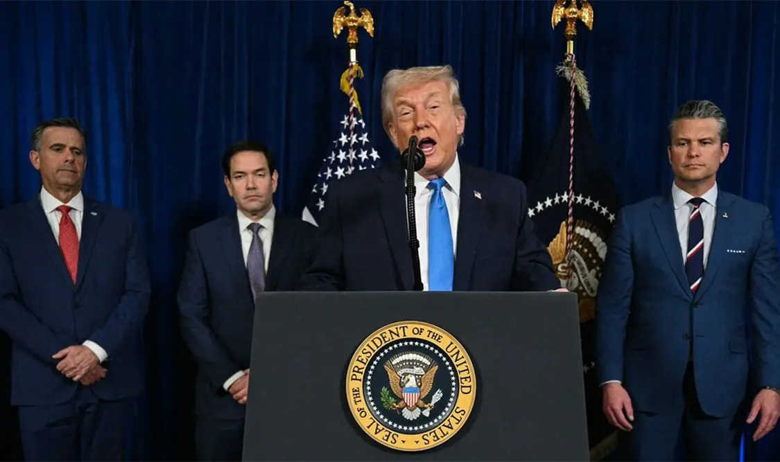 Trump advierte que van por drogas “que entran por tierra” y que podría no renovar el T-MEC. Cortesía