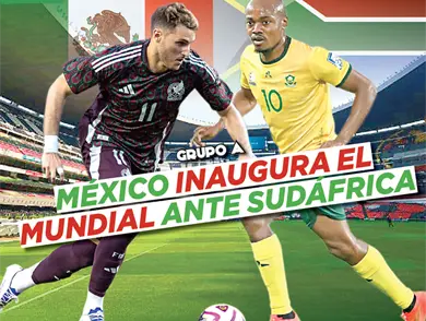 México inicia su camino ante Sudáfrica México inicia su camino ante Sudáfrica