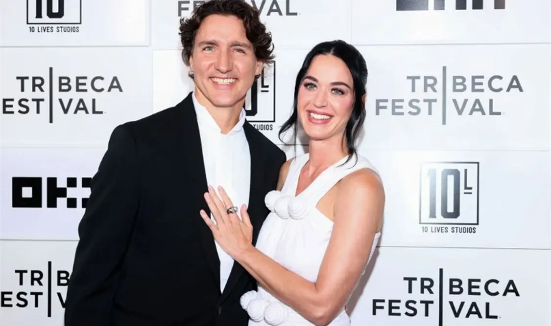 Katy y Justin asisten a premier
