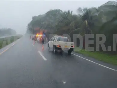 Se accidentan en moto: un muerto y un herido
