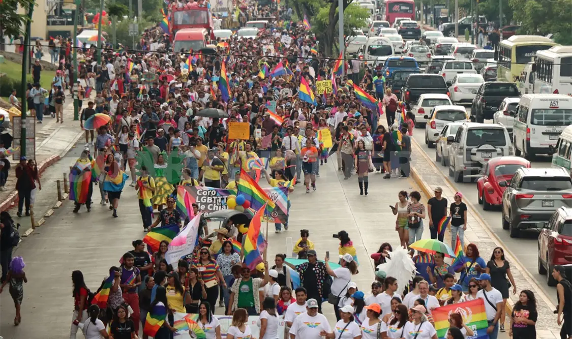 El contingente recorrerá el bulevar Ángel Albino Corzo hasta llegar al parque 5 de Mayo, donde culminará la marcha. CP