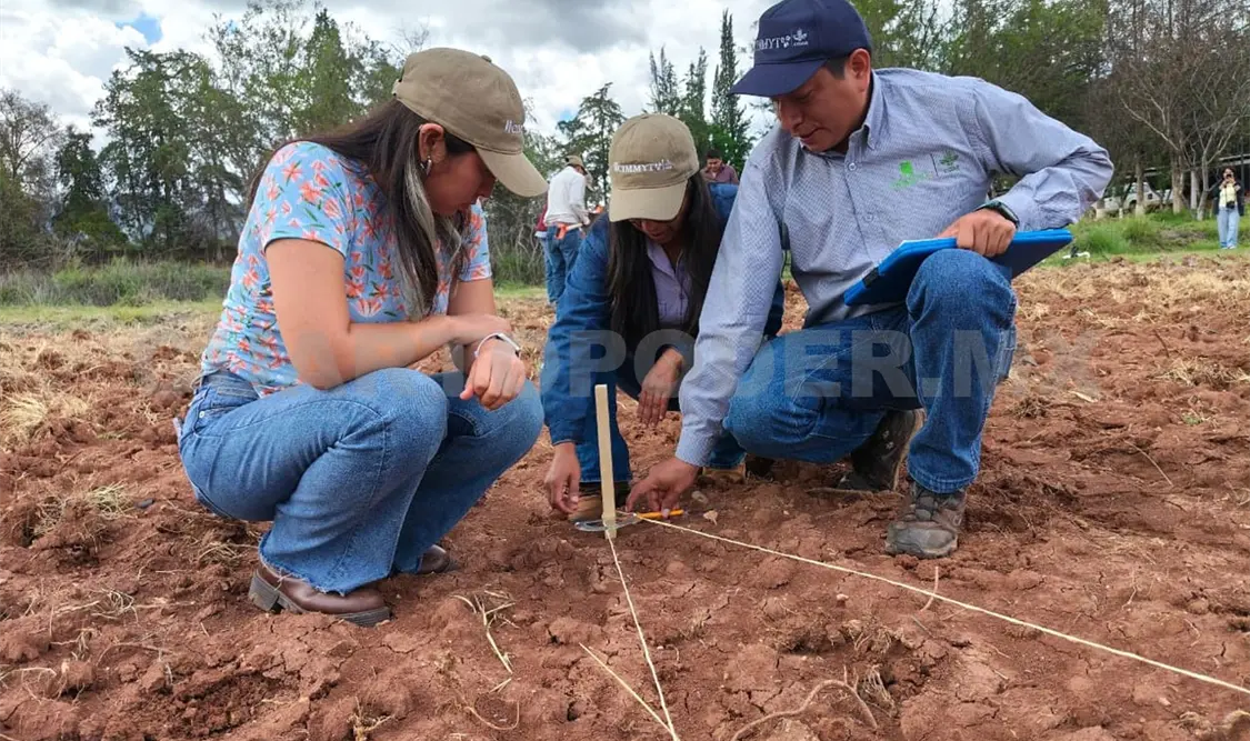 El programa incluye actividades prácticas y acompañamiento técnico continuo. Cortesía
