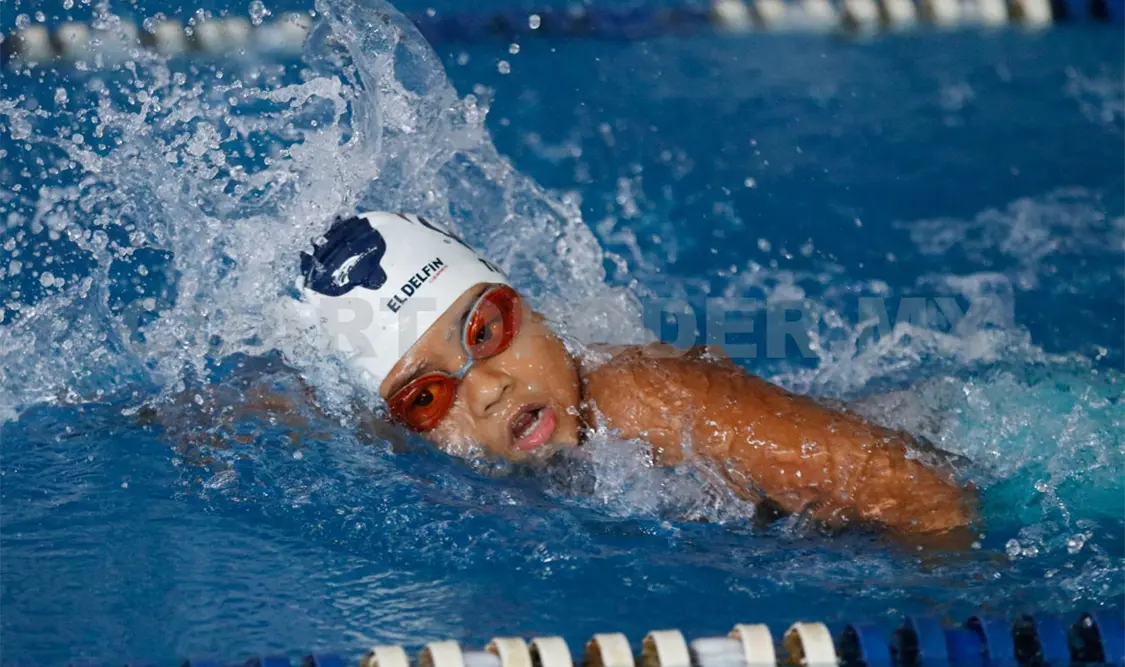 Saltaron con el objetivo de dar sus primeras brazadas rumbo a la Natación competitiva. Cortesía