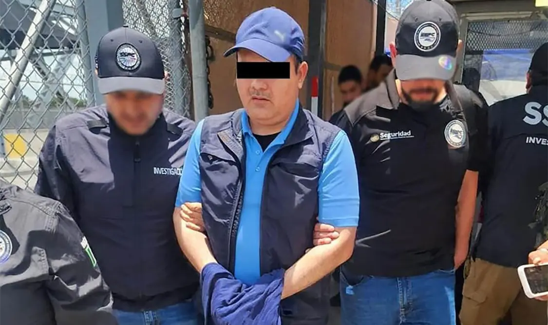 Eugenio “N” fue detenido por autoridades estadounidenses. Cortesía