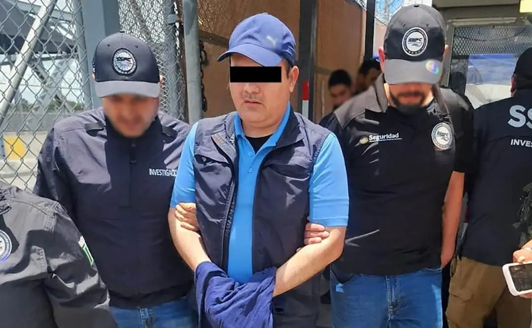 Eugenio "N" fue detenido por autoridades estadounidenses. Cortesía