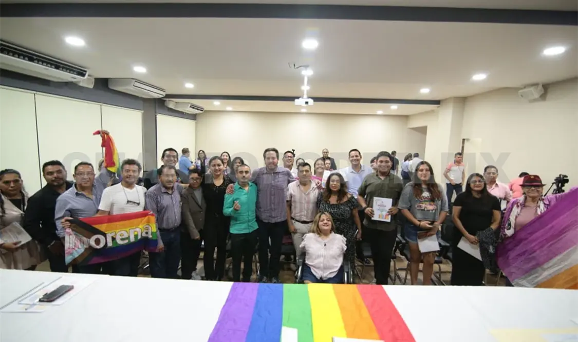 Buscan establecer una relación de respeto y participación directa con la comunidad LGBTIQ+. Cortesía