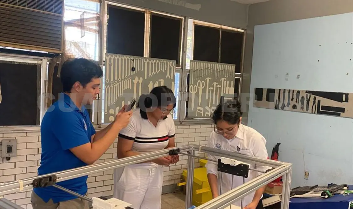 La estudiante dijo que integrarse a este proyecto le ayudará a adquirir nuevos conocimientos. Cortesía