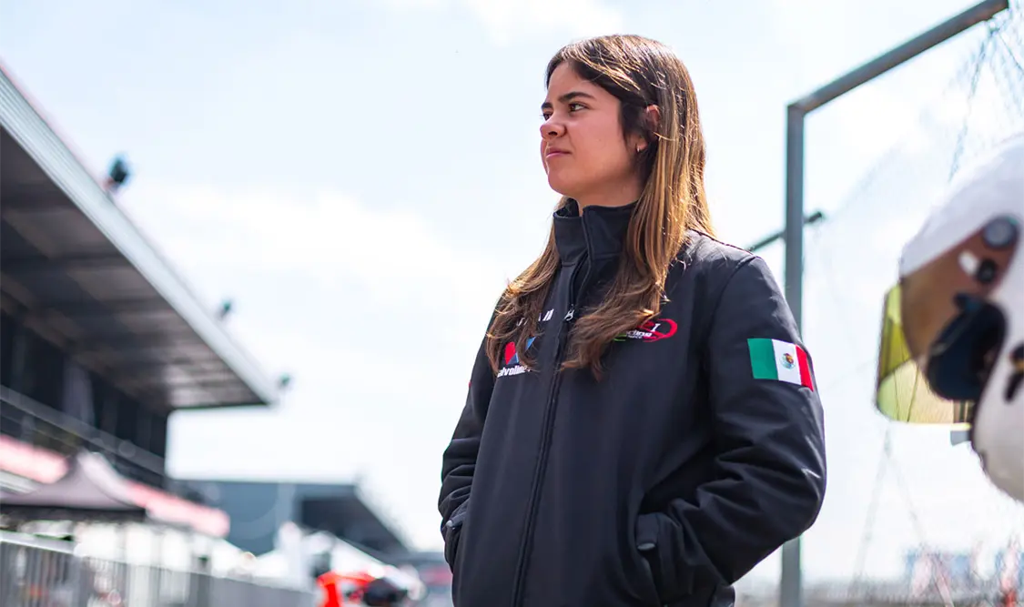 Ivanna y 2B Racing Motorsports llevarán el talento mexicano al Champions of the Future America Series. Cortesía
