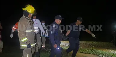 Localizan a hombre arrastrado por río Localizan a hombre arrastrado por río