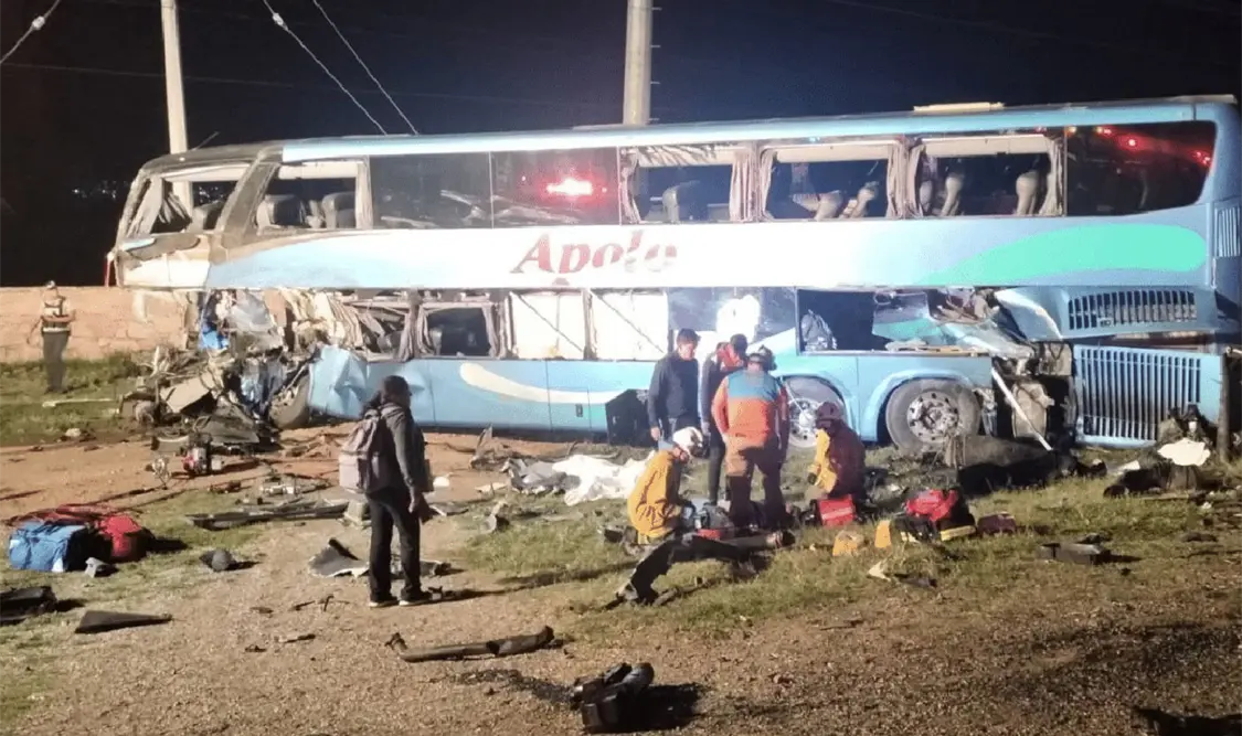 El autobús de pasajeros salió de Puebla con destino a Monterrey. Cortesía