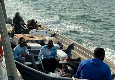 Aumenta paso ilegal de migrantes en lanchas Aumenta paso ilegal de migrantes en lanchas
